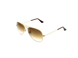 Óculos de sol Ray Ban 0RB3025 Dourados Aviador - 1