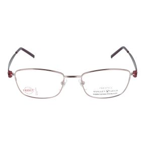 Óculos graduados Vuillet Vega PRESTIGE 1680 Rosa/Vermelho-Púrpura Quadrada - 2