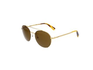 Óculos de sol Lanvin SLN113 Dourados Redonda - 1