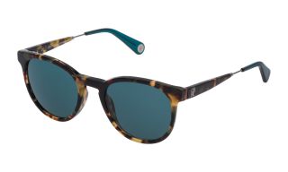 Óculos de sol CH Carolina Herrera SHE756 Amarelo Redonda