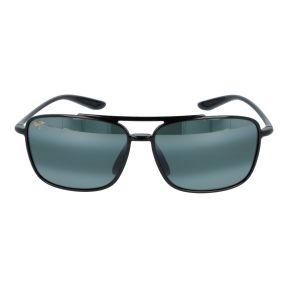 Óculos de sol Maui Jim MJ437 Preto Quadrada - 2