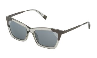 Óculos de sol Furla SFU245 Prateados Retangular