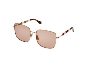 Óculos de sol Carolina Herrera New York SHN060M Dourados Quadrada