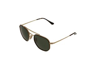 Óculos de sol Ray Ban 0RB3648M Dourados Redonda - 1