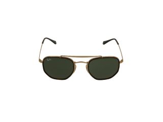 Óculos de sol Ray Ban 0RB3648M Dourados Redonda - 2