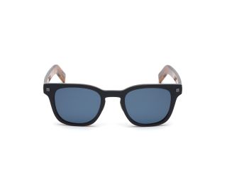 Óculos de sol Ermenegildo Zegna EZ0125 Preto Quadrada - 2
