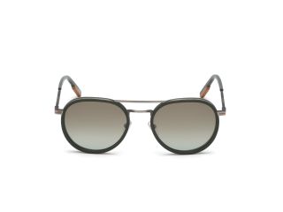 Óculos de sol Ermenegildo Zegna EZ0127 Verde Redonda - 2