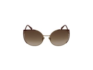 Óculos de sol Nina Ricci SNR224 Dourados Redonda - 2