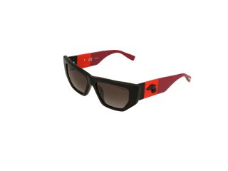 Óculos de sol Trussardi STR377V Preto Borboleta - 1