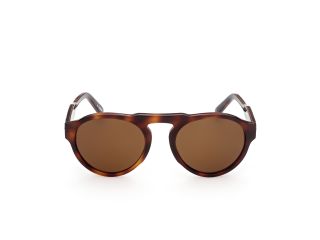 Óculos de sol Ermenegildo Zegna EZ0158 Castanho Redonda - 2