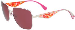 Óculos de sol Agatha Ruiz de la Prada AR21389 Prateados Quadrada