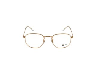 Óculos Ray Ban 0RX6448 Dourados Quadrada - 2