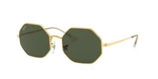Óculos de sol Ray Ban 0RB1972 OCTAGON Dourados Retangular - 1