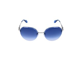 Óculos de sol Blumarine SBM161 OCCH.SOLE BLUMARINE Prateados Redonda - 2