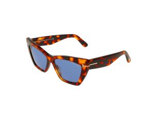 Óculos de sol Tom Ford FT0871 WYATT Castanho Borboleta - 1