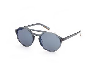 Óculos de sol Ermenegildo Zegna EZ0180 Cinzento Aviador - 1