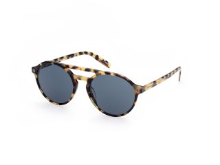 Óculos de sol Ermenegildo Zegna EZ0180 Castanho Aviador - 1