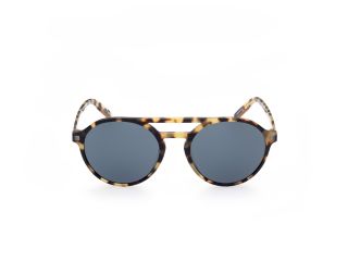 Óculos de sol Ermenegildo Zegna EZ0180 Castanho Aviador - 2