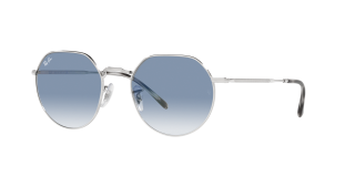 Óculos de sol Ray Ban 0RB3565 JACK Prateados Quadrada - 2