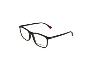 Óculos graduados Emporio Armani 0EA3177 Preto Retangular - 1