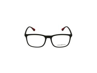 Óculos graduados Emporio Armani 0EA3177 Preto Retangular - 2