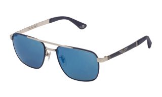 Óculos de sol Police SPL890 Prateados Aviador