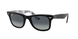 Óculos de sol Ray Ban 0RB2140 WAYFARER Preto Quadrada - 1