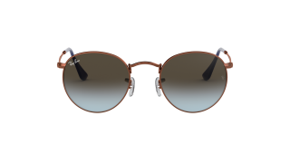Óculos de sol Ray Ban 0RB3447 Dourados Redonda - 2