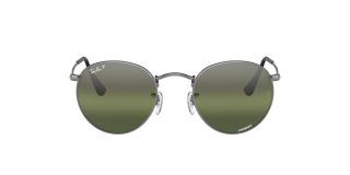 Óculos de sol Ray Ban 0RB3447 ROUND METAL Prateados Redonda - 2