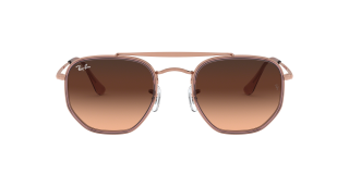 Óculos de sol Ray Ban 0RB3648M THE MARSHAL II Azul Quadrada - 2