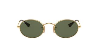Óculos de sol Ray Ban 0RB3547N OVAL Dourados Ovalada - 2
