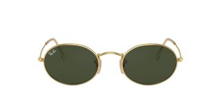Óculos de sol Ray Ban 0RB3547 OVAL Dourados Ovalada - 2