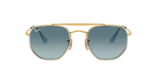 Óculos de sol Ray Ban 0RB3648M THE MARSHAL II Cinzento Quadrada - 2
