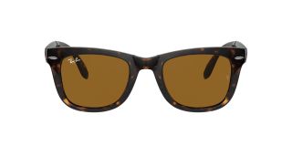 Óculos de sol Ray Ban 0RB4105 FOLDING WAYFARER Castanho Quadrada - 2