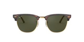 Óculos de sol Ray Ban 0RB3016 CLUBMASTER Dourados Quadrada - 1