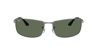 Óculos de sol Ray Ban 0RB3498 N/A Prateados Retangular - 2