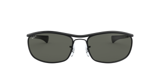 Óculos de sol Ray Ban 0RB3119M OLYMPIAN I DELUXE Preto Ovalada - 2
