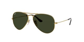 Óculos de sol Ray Ban 0RB3025 AVIATOR LARGE METAL Dourados Aviador - 1