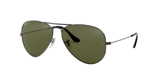Óculos de sol Ray Ban 0RB3025 AVIATOR LARGE METAL Cinzento Aviador - 1