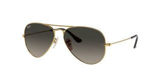 Óculos de sol Ray Ban 0RB3025 AVIATOR LARGE METAL Dourados Aviador - 1
