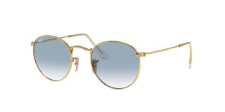 Óculos de sol Ray Ban 0RB3447N ROUND METAL Dourados Redonda - 1