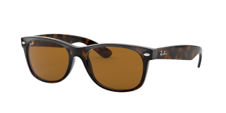 Óculos de sol Ray Ban 0RB2132 NEW WAYFARER Castanho Quadrada - 1