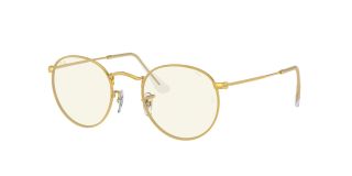 Óculos de sol Ray Ban 0RB3447 Dourados Redonda - 1