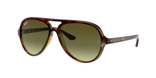 Óculos de sol Ray Ban 0RB4125 CATS 5000 Castanho Aviador - 1