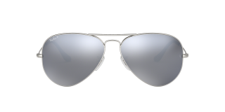 Óculos de sol Ray Ban 0RB3025 AVIATOR LARGE METAL Prateados Aviador - 2