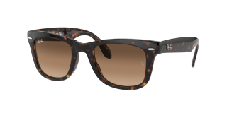 Óculos de sol Ray Ban 0RB4105 FOLDING WAYFARER Castanho Quadrada - 1