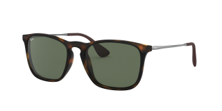 Óculos de sol Ray Ban 0RB4187 CHRIS Castanho Quadrada - 1