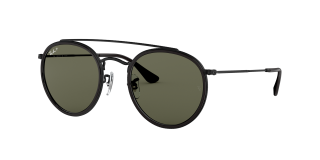 Óculos de sol Ray Ban 0RB3647N Preto Redonda - 1