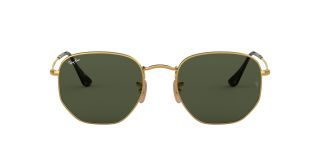 Óculos de sol Ray Ban 0RB3548N Dourados Quadrada - 2