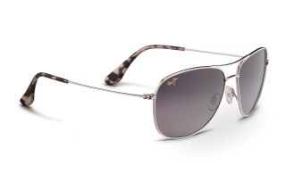 Óculos de sol Maui Jim GS247 CLIFF HOUSE Prateados Aviador